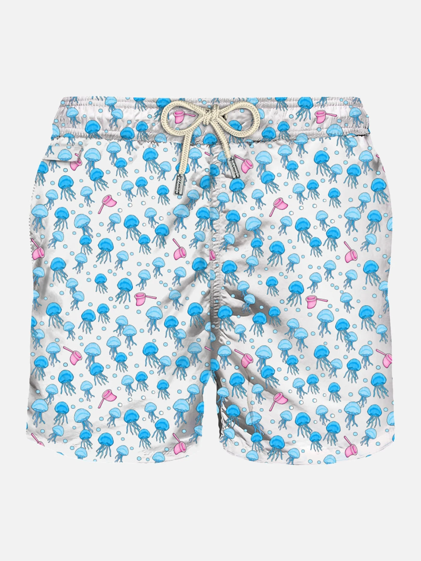 MC2 Saint Barth Man Light Fabric Swim Shorts With Jellyfish Print 3 MC2 Saint Barth Man Light Fabric Swim Shorts With Jellyfish Print