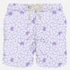 Man Light Fabric Swim Shorts With Crab Print -The Bikini Collective man swimshort crab 1