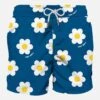 MC2 Saint Barth Man Classic Swim Shorts With Daisy Print -The Bikini Collective margherite 0001 swimwear 0002 daisy swimshorts man
