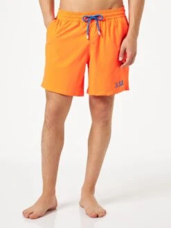 MC2 Saint Barth Man Fluo Orange Comfort Swim Shorts 9 MC2 Saint Barth Man Fluo Orange Comfort Swim Shorts -The Bikini Collective orange comfort swimshorts 1