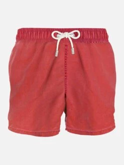 Red Delavè Man's Swim Shorts