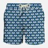 MC2 Saint Barth Man Light Fabric Swim Shorts With Padel Print -The Bikini Collective padel micro swimshorts