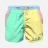 Pastel Color Boy's Swim Shorts With Embroidery -The Bikini Collective pastel swimshort boy multicolor pocket jean mc2 d579fad9 c756 410c bab5 6aafedf48e6d