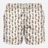 Man Light Fabric Swim Shorts With Mickey Mouse Print | ©DISNEY SPECIAL EDITION -The Bikini Collective seventy fronte mickey hug 2