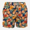 Mid-length Swim Short Spritz Time Blue Print