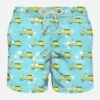 Light Fabric Man Swim Shorts Vespa® Print | Vespa® Special Edition -The Bikini Collective shark pattern mim 0001 vespaman
