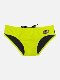 MC2 Saint Barth Yellow Fluo Man Swim Briefs