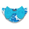 Girl Maiolica Printed Swim Briefs With Bow -The Bikini Collective slip5