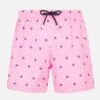 MC2 Saint Barth Man Light Fabric Comfort Swim Shorts With Starfish Print -The Bikini Collective starfish comfort swim shorts 1