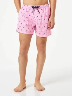 MC2 Saint Barth Man Light Fabric Comfort Swim Shorts With Starfish Print -The Bikini Collective starfish comfort swimshorts 1
