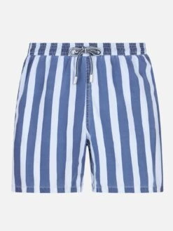 MC2 Saint Barth Man Striped Swim Shorts