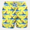 Mid-length Swim Shorts With Sharks Print -The Bikini Collective swimshort shark colorfulcopy d6ea898b fa7b 43c6 b200 4c9e950b59fe