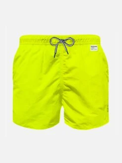 Fluo Yellow Light Fabric Boy Swim Shorts | Pantone™ Special Edition