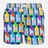 Light Fabric Man Swim Shorts Gin Print -The Bikini Collective swimshorts man macro 36