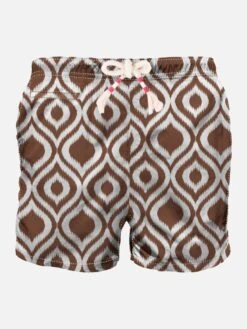 MC2 Saint Barth Man Swim Shorts With Pattern