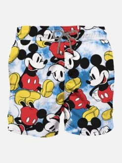Man Classic Swim Shorts With Mickey Mouse Print | ©DISNEY SPECIAL EDITION
