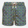 MC2 Saint Barth Man Light Fabric Swim Shorts With Pattern -The Bikini Collective swimshorts man macro majolica2
