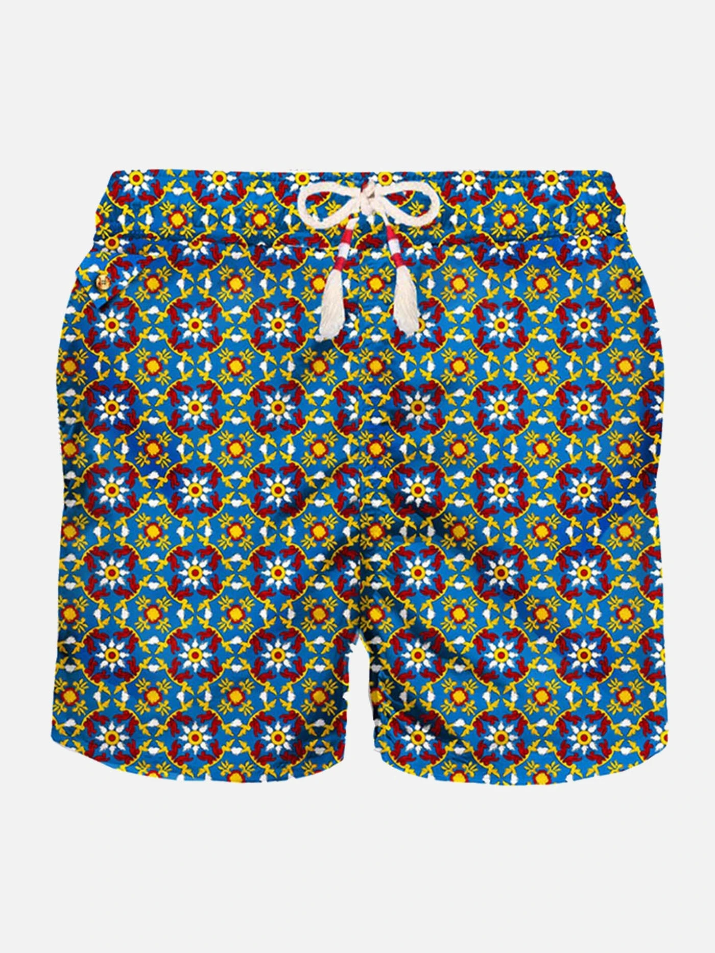 MC2 Saint Barth Man Light Fabric Swim Shorts With Pattern 3 MC2 Saint Barth Man Light Fabric Swim Shorts With Pattern