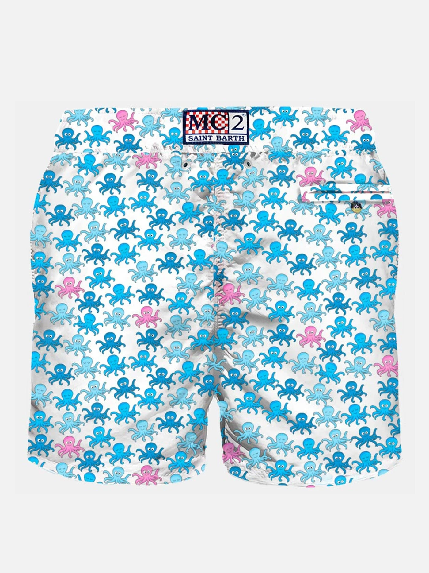 MC2 Saint Barth Man Light Fabric Swim Shorts With Octopus Print 4 MC2 Saint Barth Man Light Fabric Swim Shorts With Octopus Print - Image 2