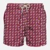 MC2 Saint Barth Man Light Fabric Swim Shorts With Tennis Print -The Bikini Collective tennis swimshorts45