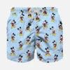 Mickey Mouse Boy Light Swim Shorts | ©Disney Special Edition -The Bikini Collective topolino vichy azzurro costume bambino mc2 disney 1