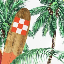 Surfboards Print Boy Swim Shorts -The Bikini Collective vintage surferboard 1